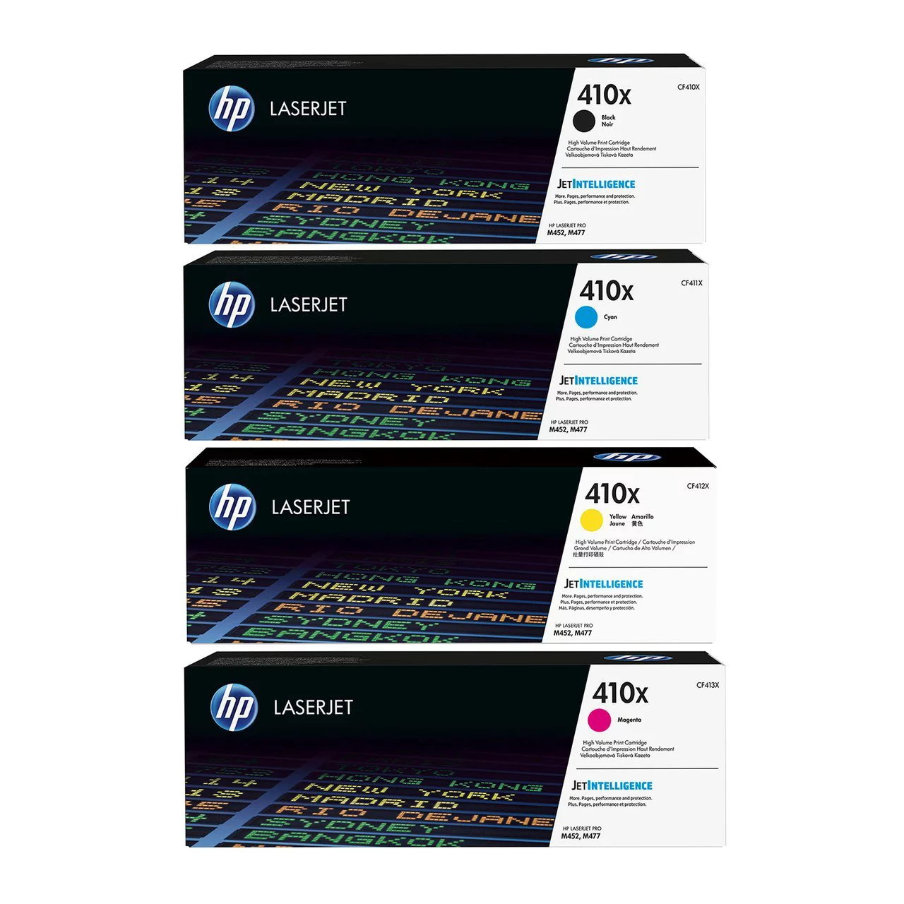 HP 410X - CF410X/CF411X/CF412X/CF413X