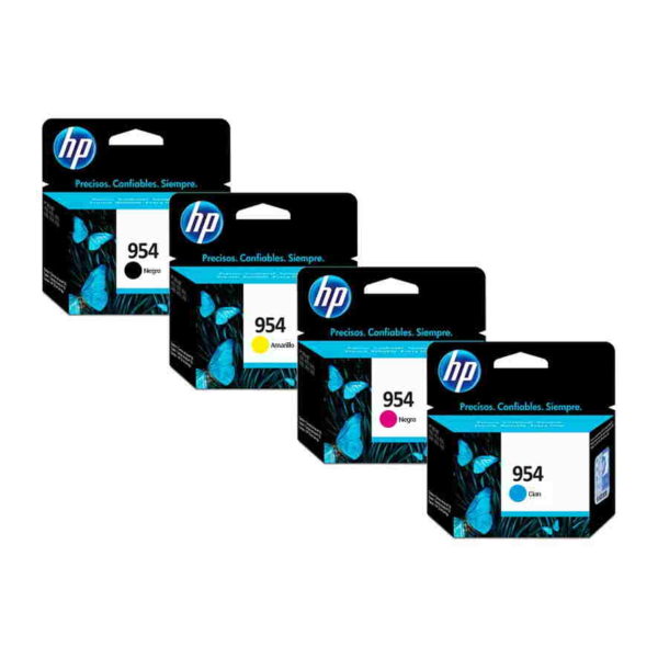 HP 954 Genuine Ink Cartridges Black, Color