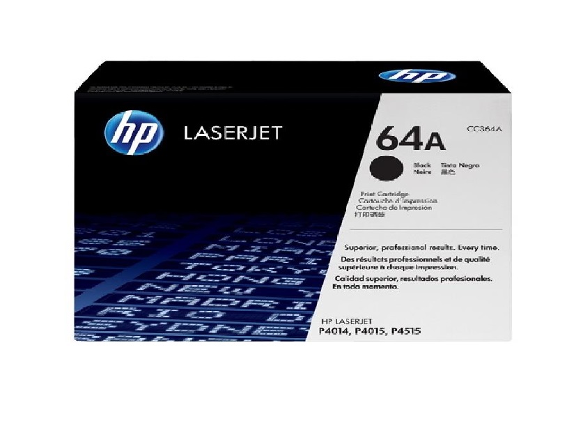 HP 64A Black Original LaserJet Toner (CC364A)